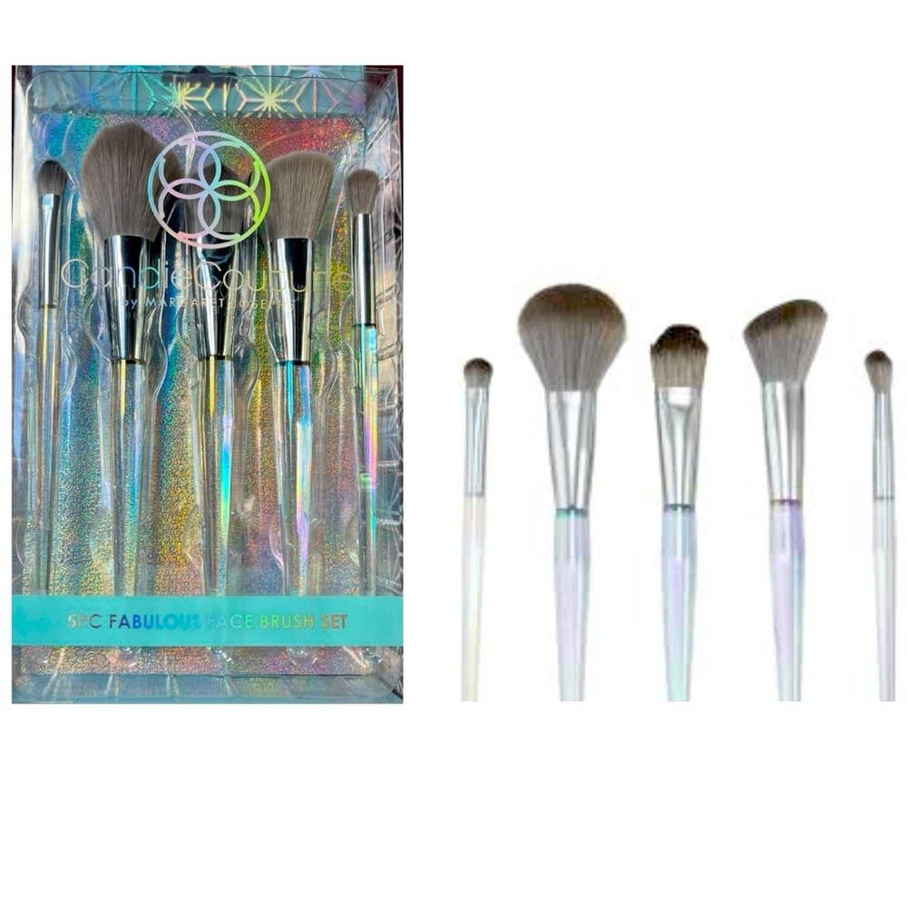 Candie Couture by Margaret Josephs 5 pc Fabulous Face Brush Set
